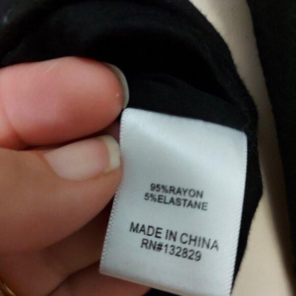 Privacy Please Akron Black bodysuit in black size medium - Picture 6 of 8